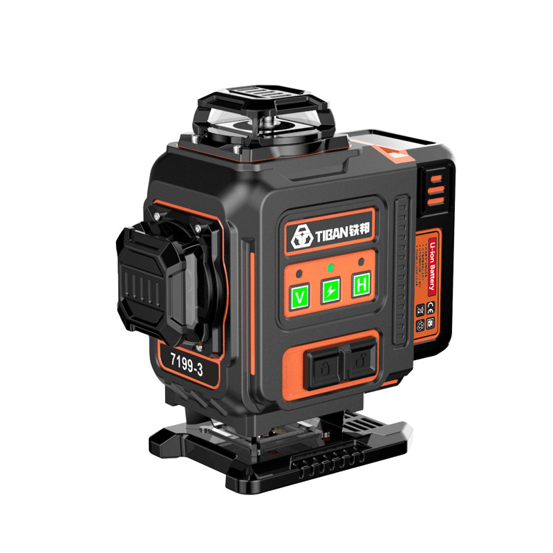 Industrial Laser Line Projector - 4D16-Line Green Laserlevel Outdoor High-Precision Electric