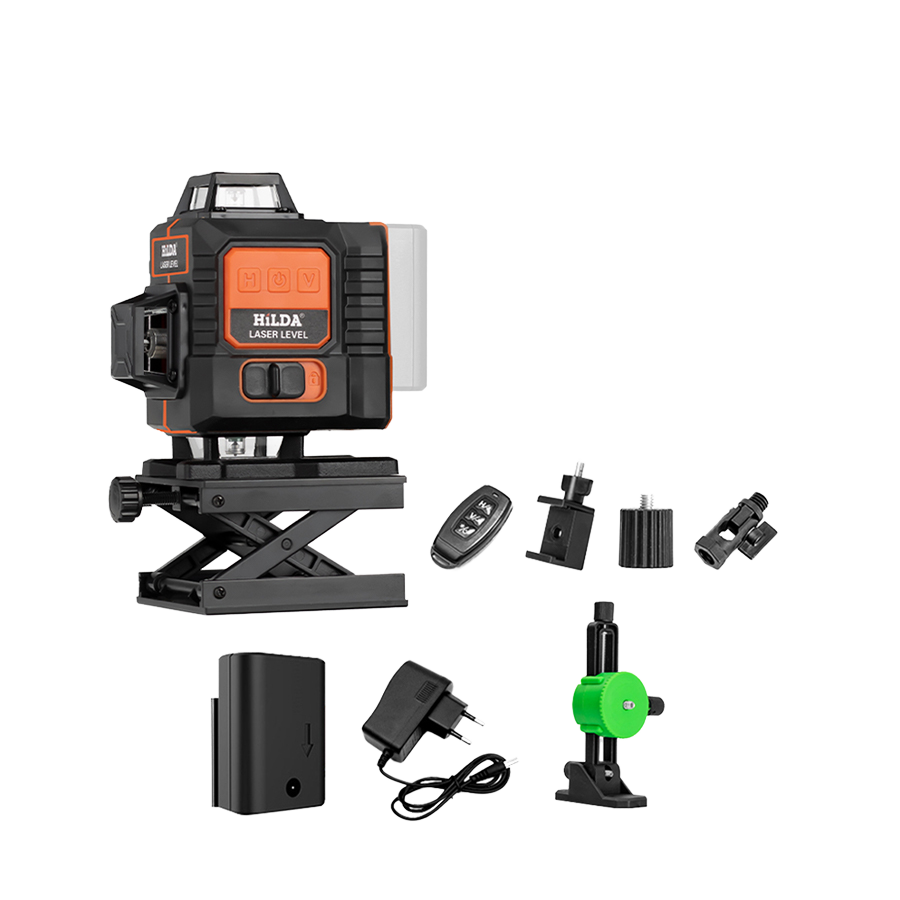 Industrial Laser Line Projector - 4D16-Line Green Laserlevel Outdoor High-Precision Electric