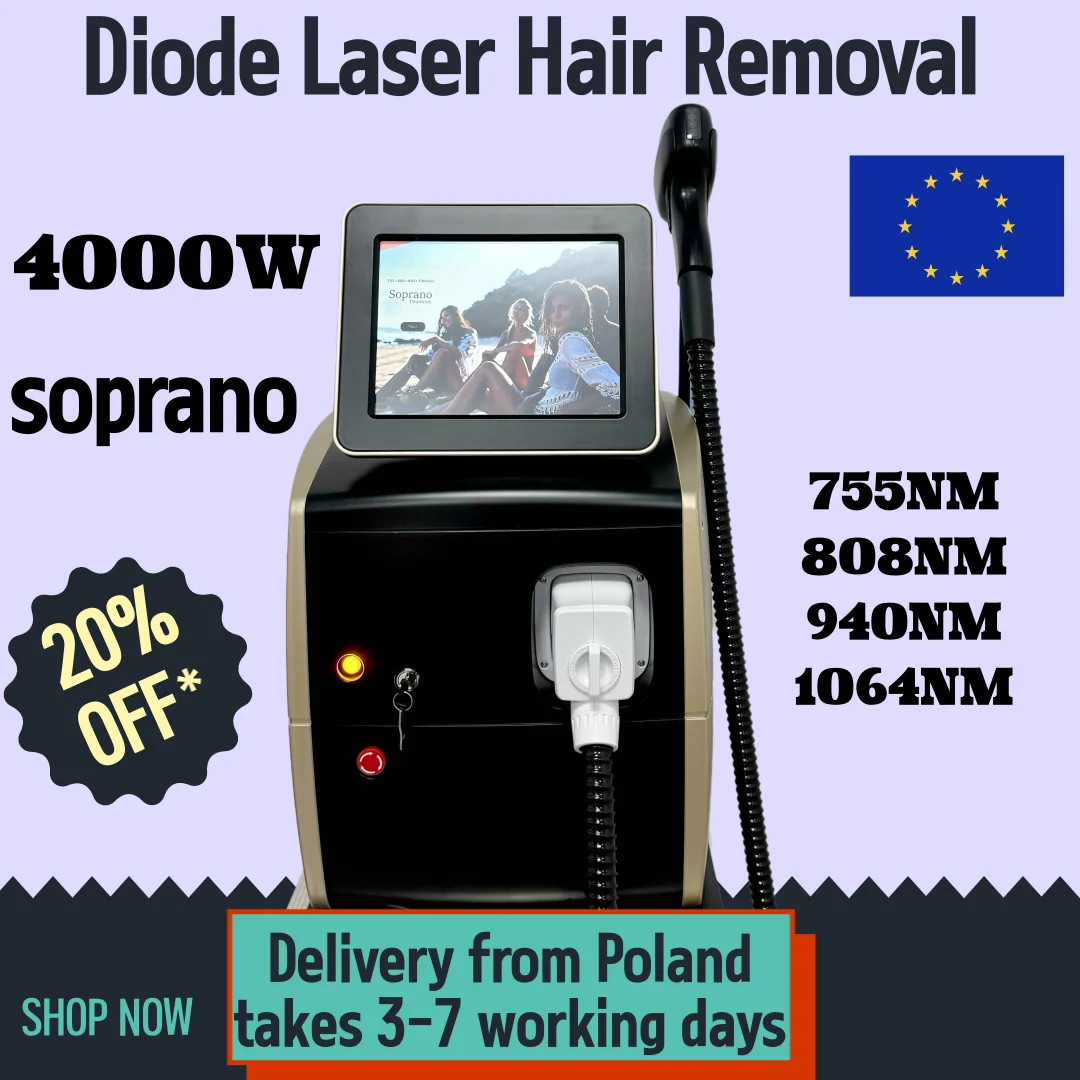 Industrial Laser Cleaning Machine - 2026 Professional Soprano Diode Ice Titanium