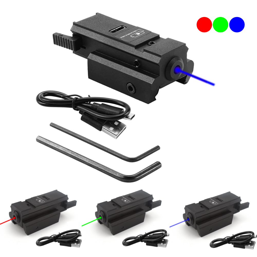 Industrial Laser Pointer - Blue Green Red Dot Laser Sight