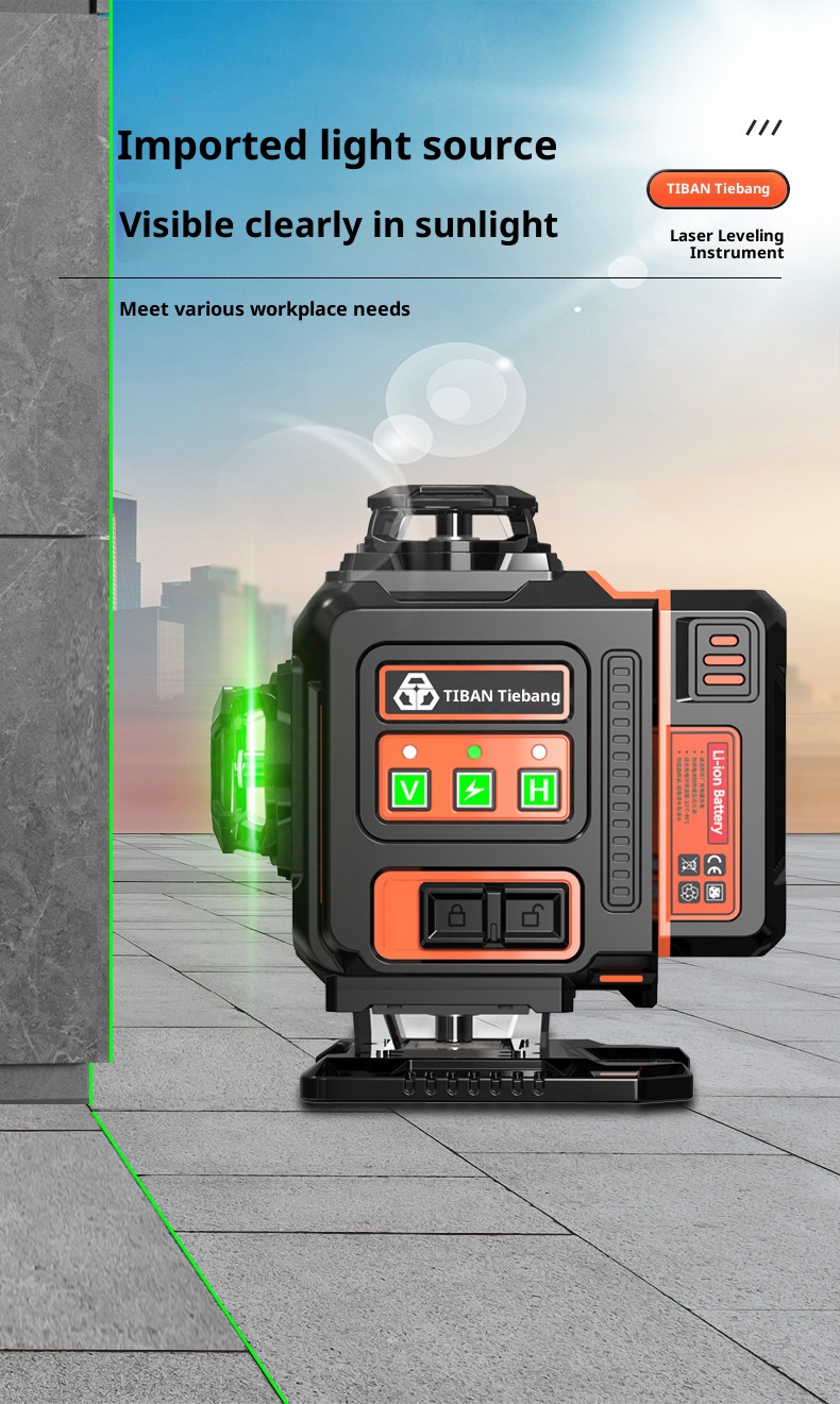 4D16-Line Green Laserlevel Out - Industrial Laser Line Projector review and price