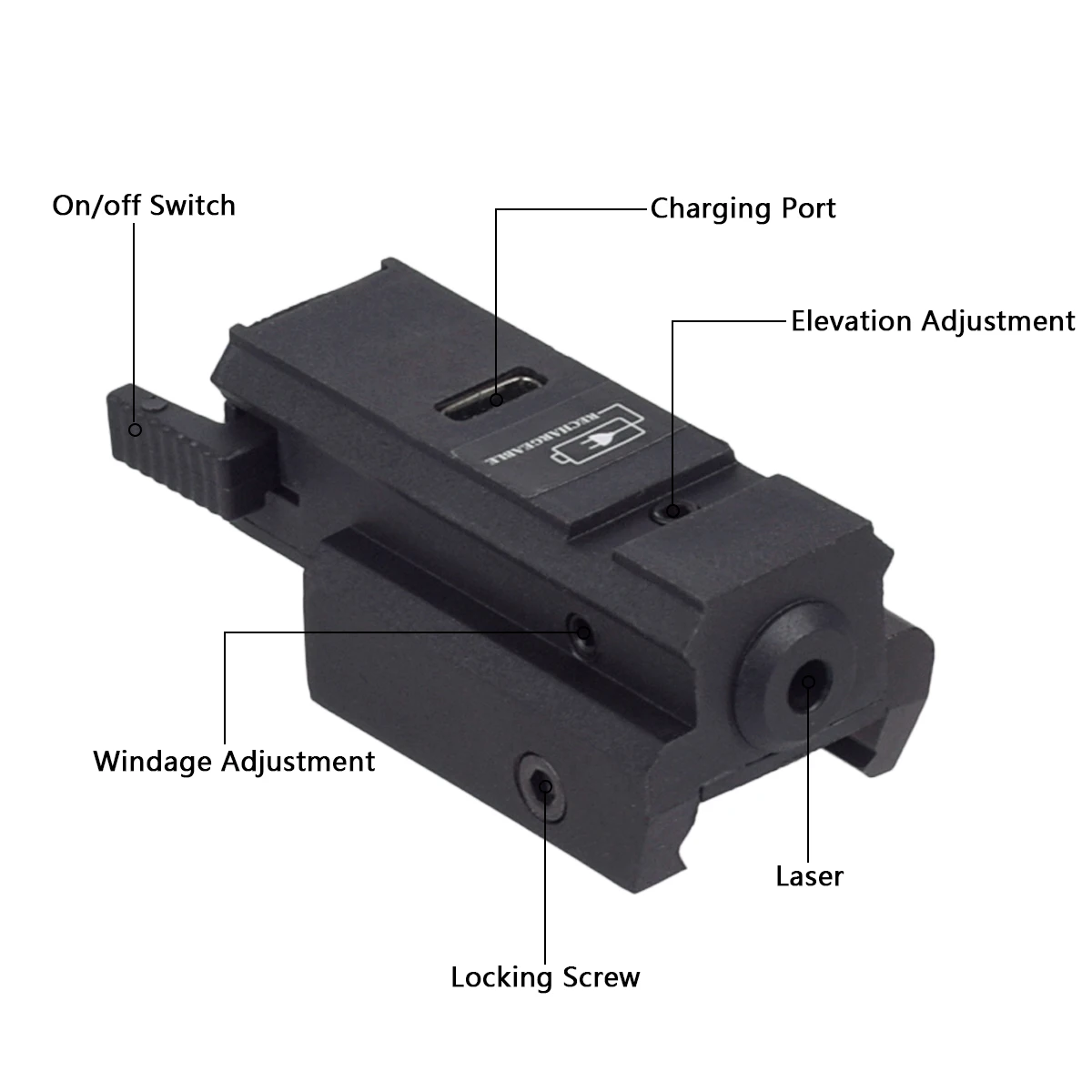 Airsoft Red Green Laser Sight  - Industrial Laser Pointer review and price