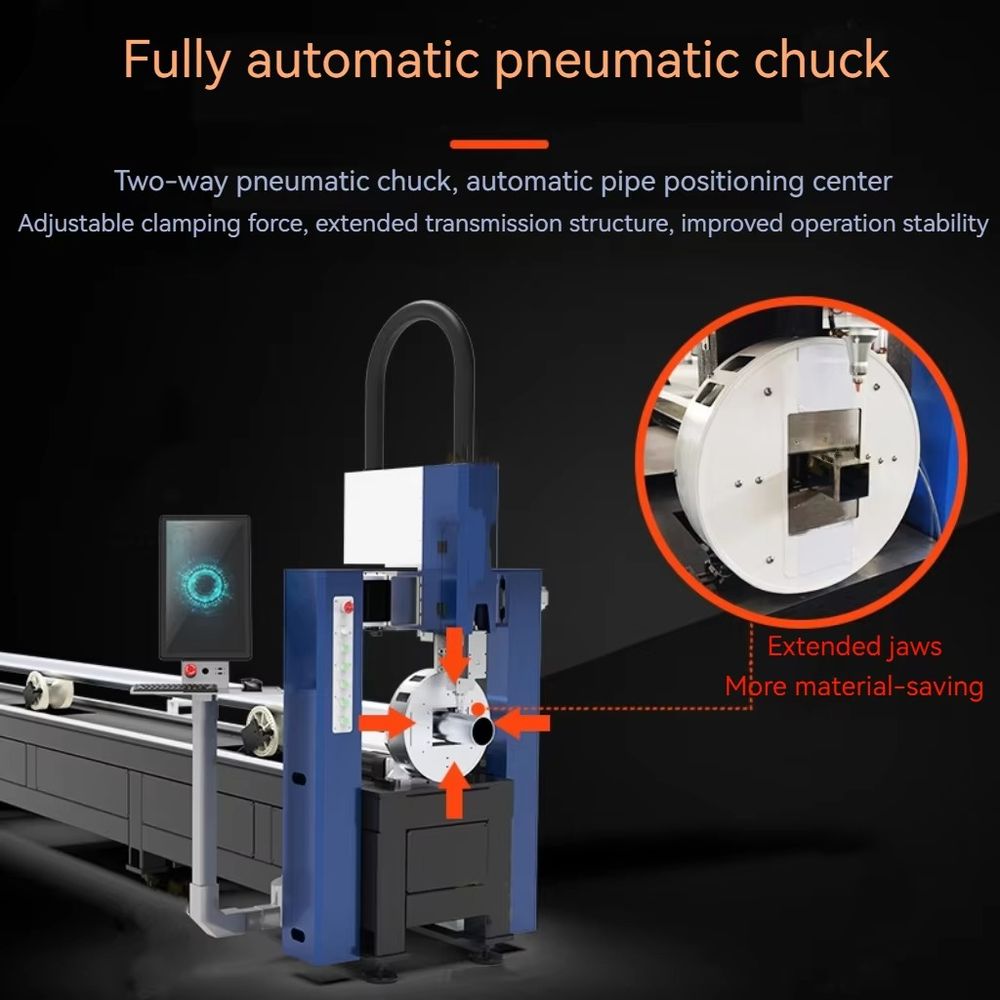 Metal Tube Fiber Laser Cutting - Industrial Laser Metal Cutting Machine review and price