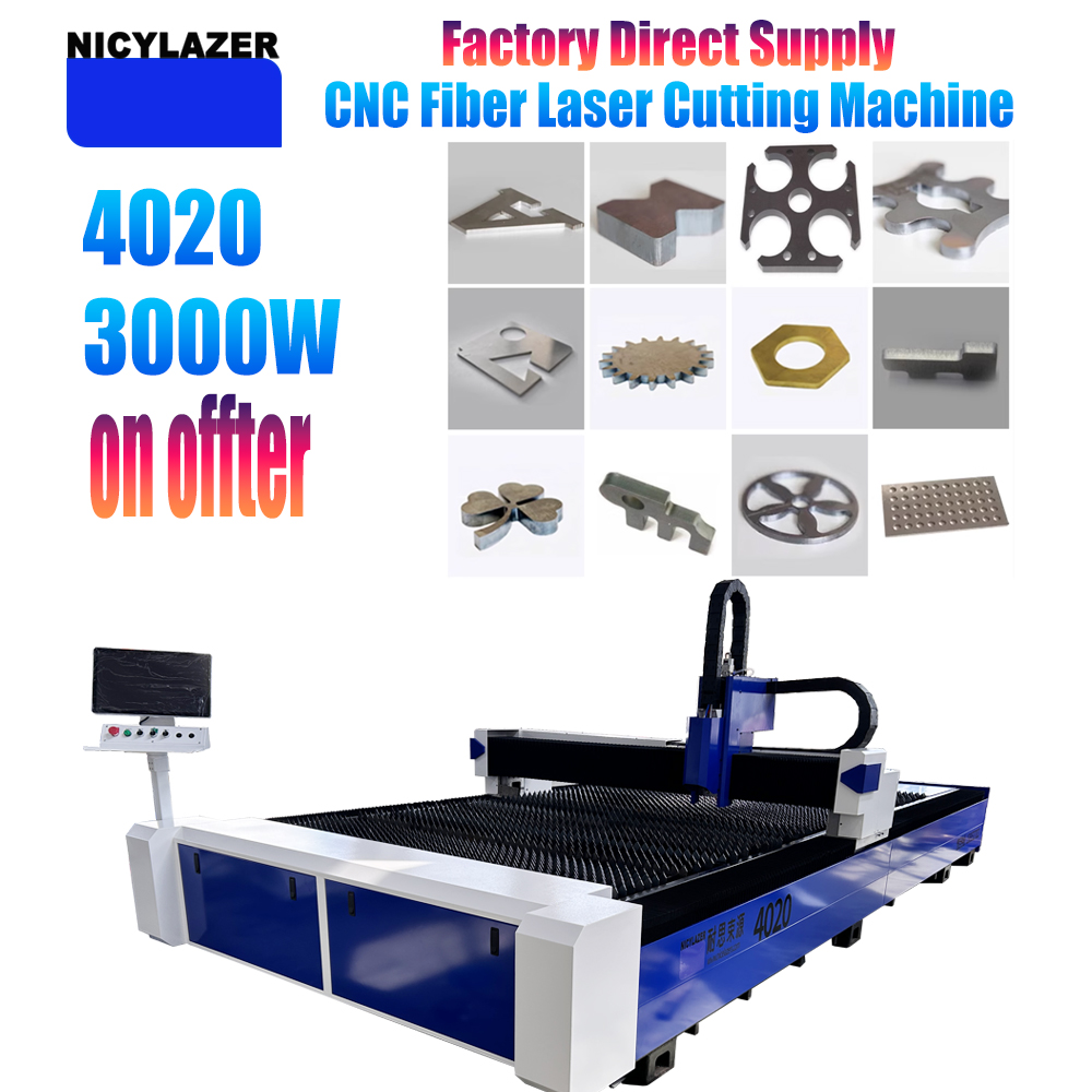 NICYLAZER CNC 3000W 4020 Fiber - Industrial Laser Metal Cutting Machine review and price