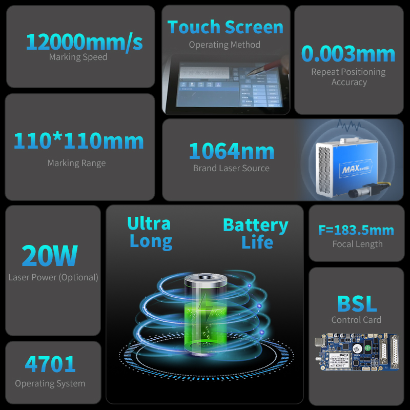Good Price 20w 30w 50w Optical - Laser Marking Machine review and price