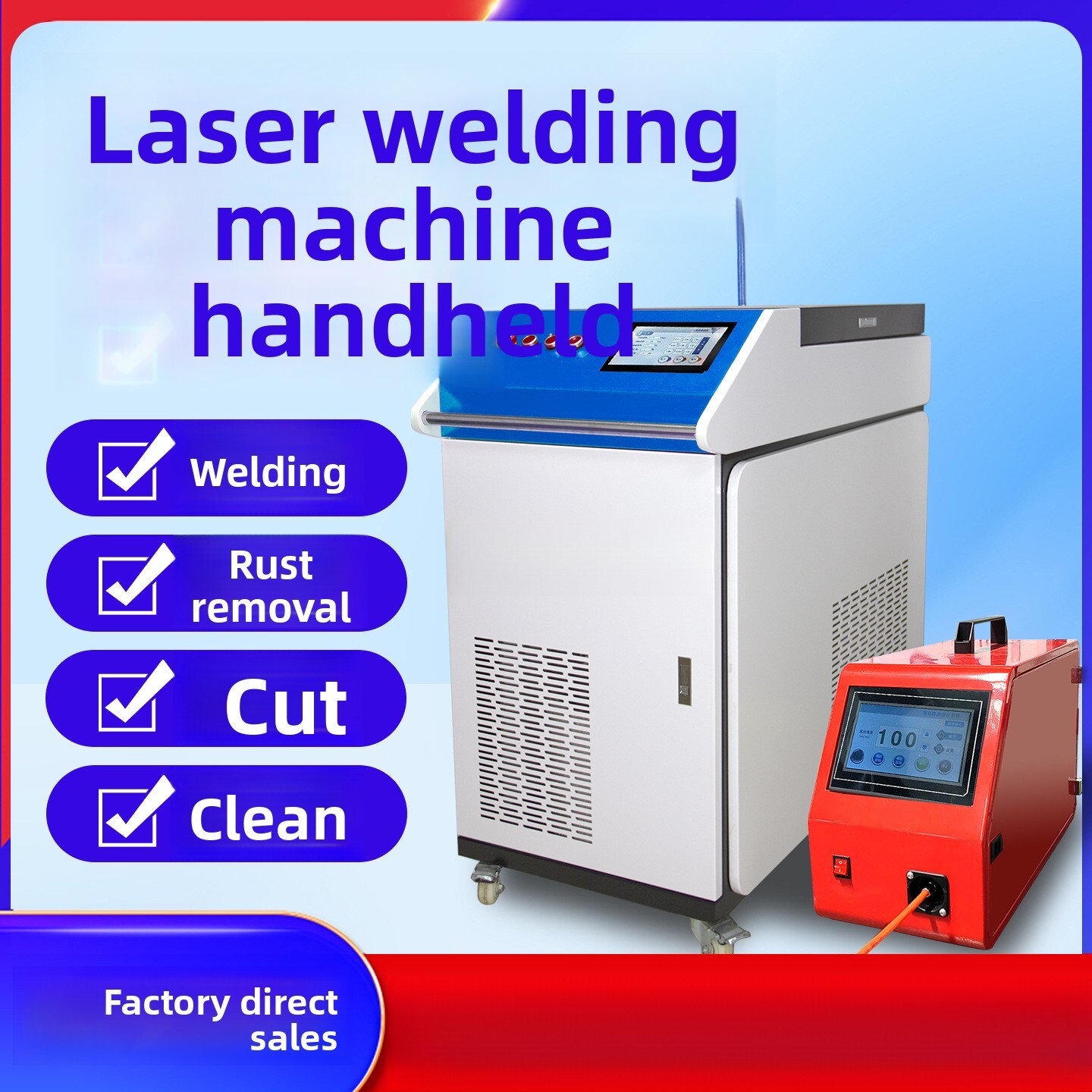 Handheld Industrial Fully Auto - Industrial Laser Metal Cutting Machine review and price