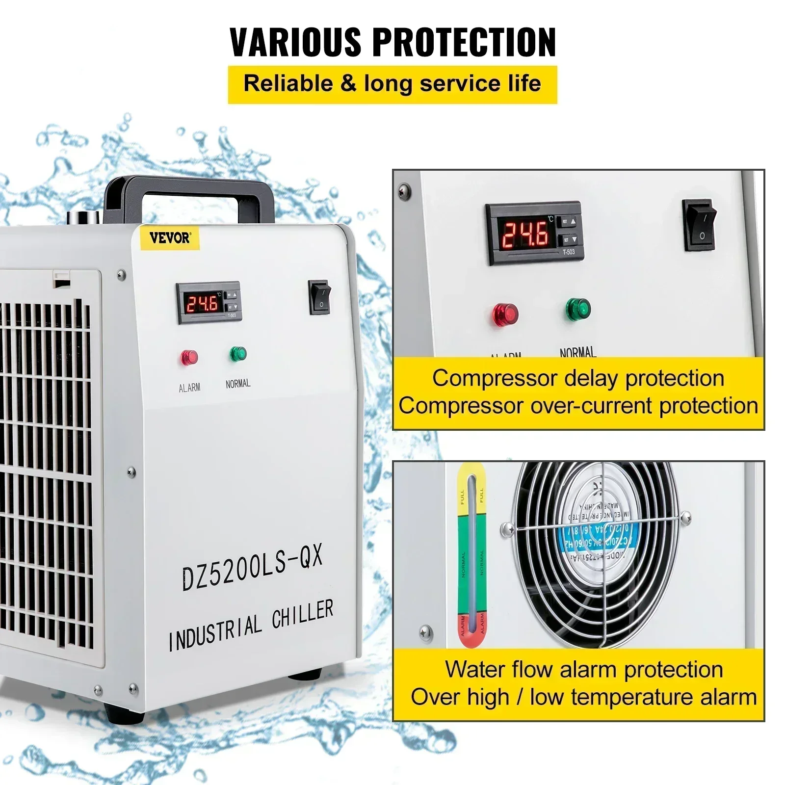SIHAO CW-3000 Industrial Grade - Laser Industrial Chiller review and price